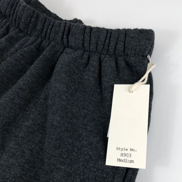 2/$30 NWT Reflex Shorts Size Medium Bermuda Thick Sweat Short Dark Charcoal Gray - Picture 7 of 16
